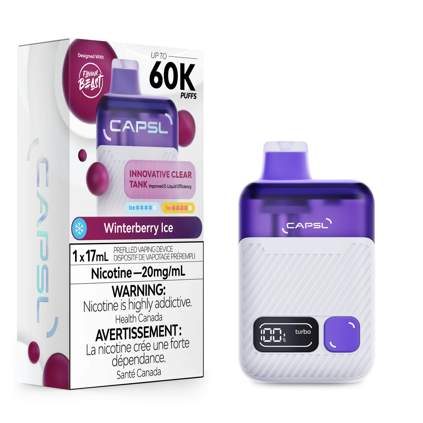CAPSL 60K Winterberry Ice