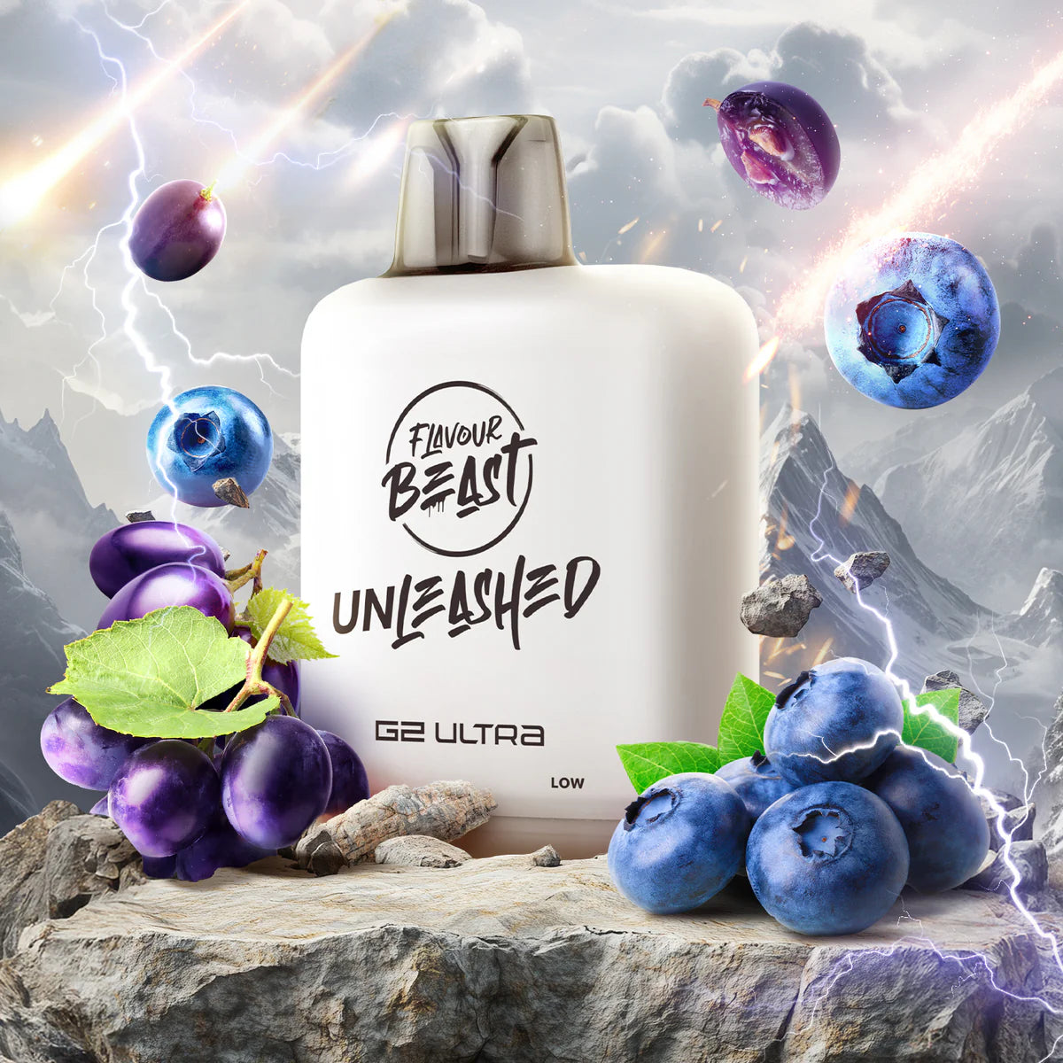Capsule de boost Flavour Beast Unleashed Level X - Epic Grape Iced