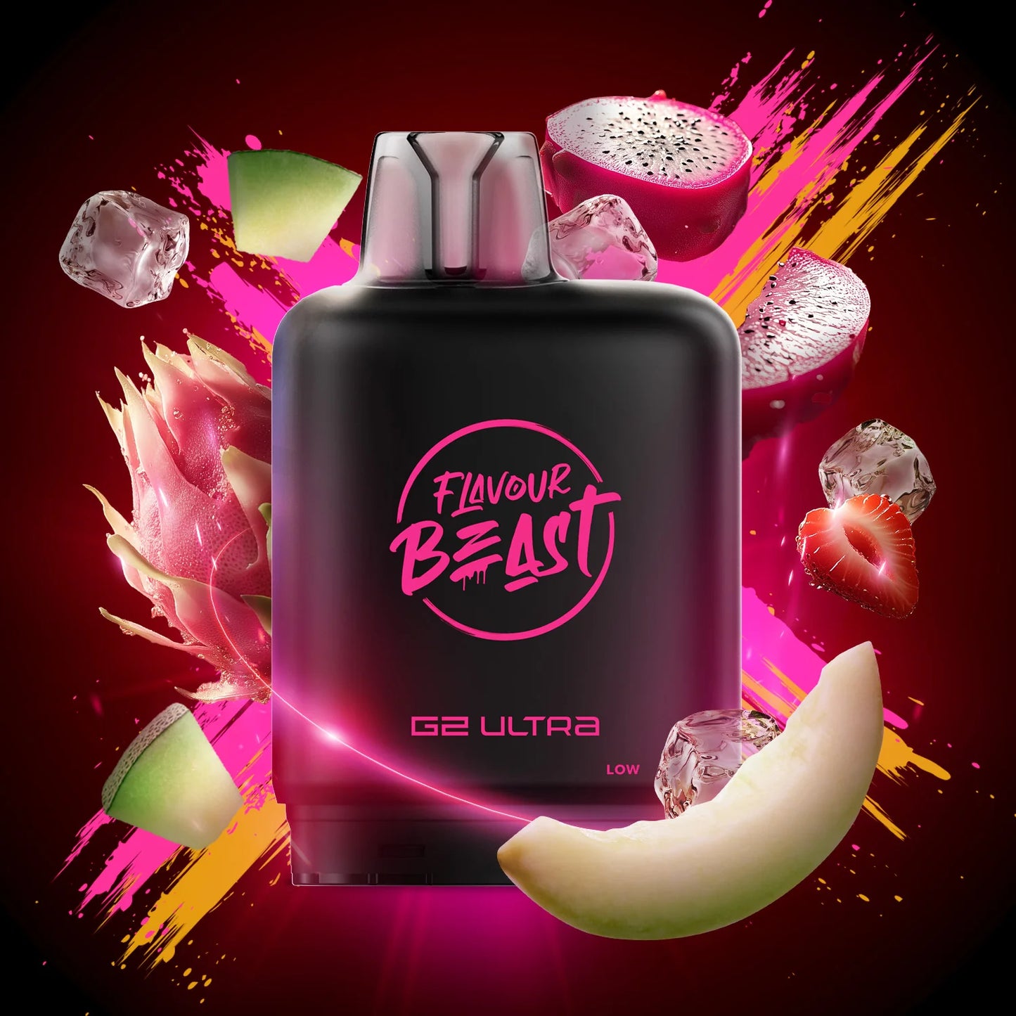 Flavour Beast Level X G2 ULTRA Pod - Dub Dragon Melon (Iced)