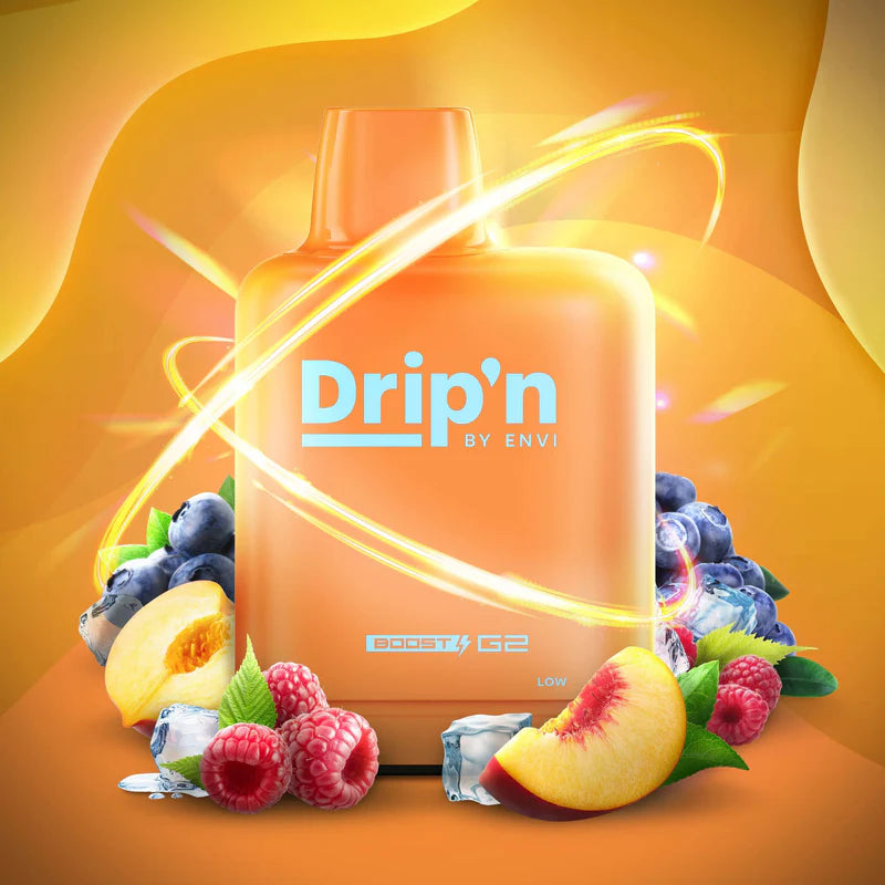 Flavour Beast Level X G2 Ultra Pod - PEACH BLUE RAZZ ICE