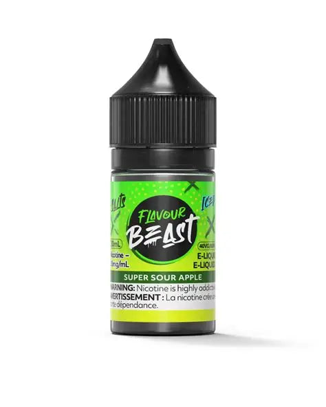 Super Sour Apple Iced by Flavour beast Salt
