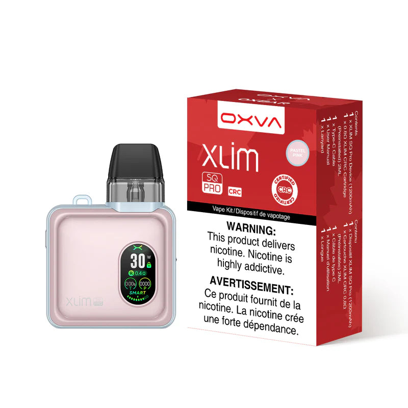 Oxva XLIM SQ Pro Pod Kit (CRC) True North Vapor Oxva XLIM SQ Pro Pod Kit (CRC) True North Vapor