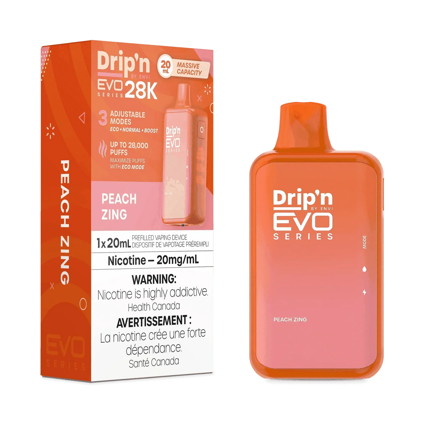 Drip'n 28K - Peach Zing