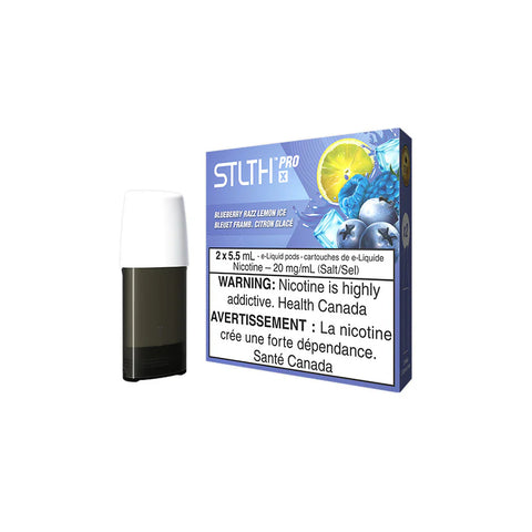 STLTH PRO X Pod Pack - Blueberry Razz Lemon Ice 2/pk