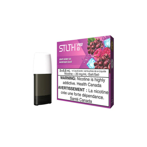 STLTH PRO X Pod Pack - Grape Berry Ice 2/pk
