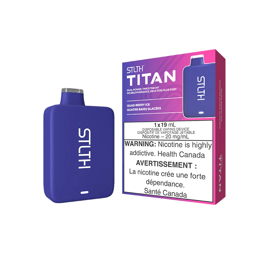 STLTH TITAN 10K QUAD BERRY GLACE JETABLE