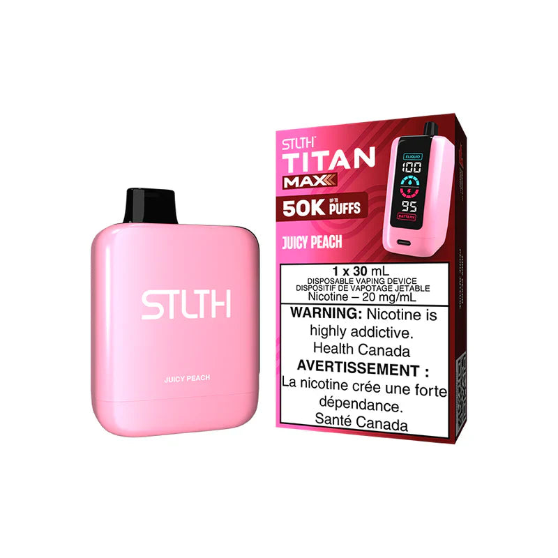 STLTH TITAN MAX 50K Juicy Peach DISPOSABLE