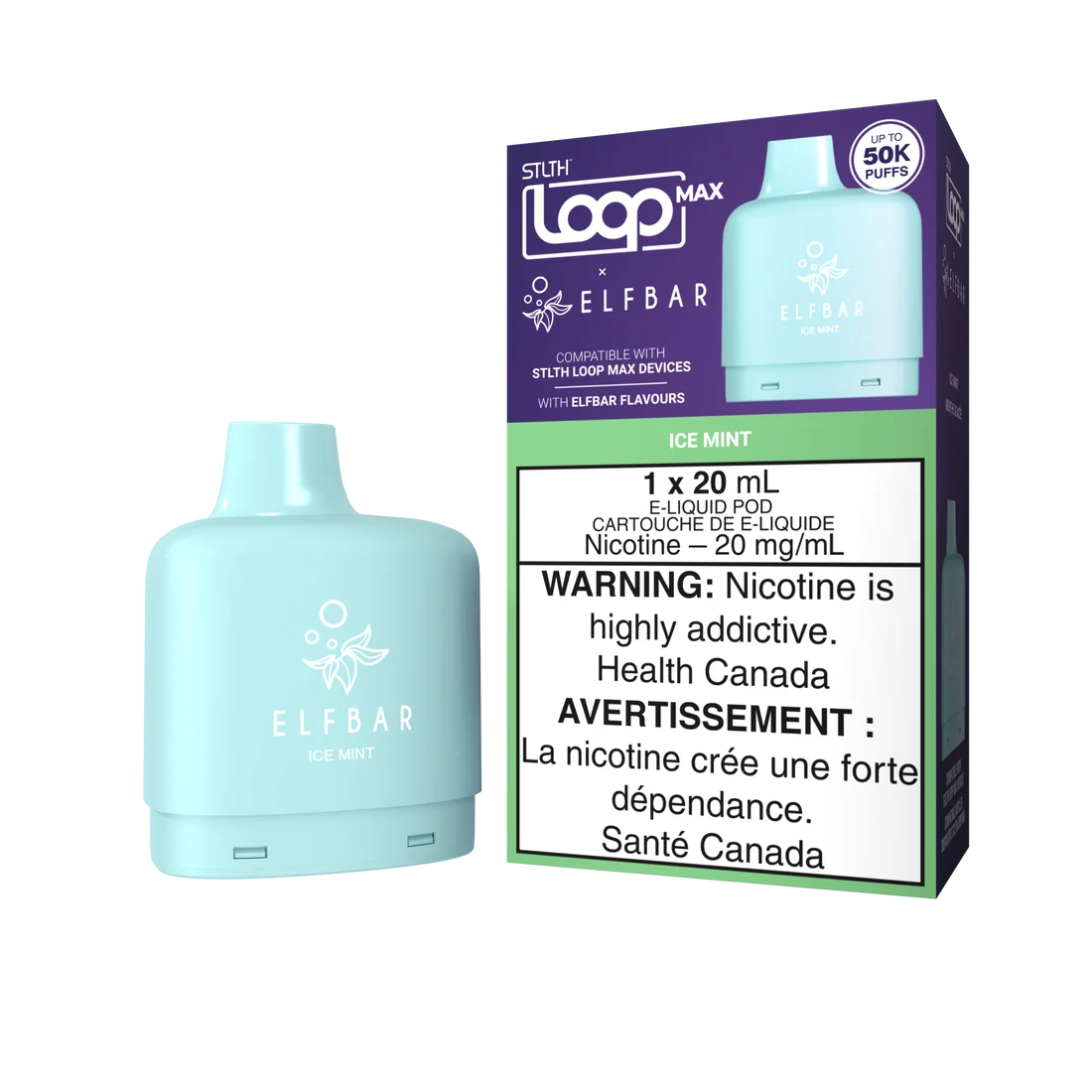 STLTH Loop Max Pod X ELFBAR - Ice Mint