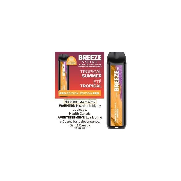 BREEZE PRO DISPOSABLE - TROPICAL SUMMER True North Vapor BREEZE PRO DISPOSABLE - TROPICAL SUMMER True North Vapor