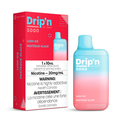 Drip'N by Envi 5k Disposable - Lush Ice