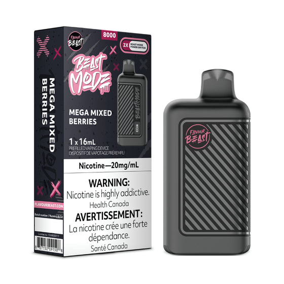 Flavour Beast 8K Beast Mode Disposable - Mega Mixed Berries