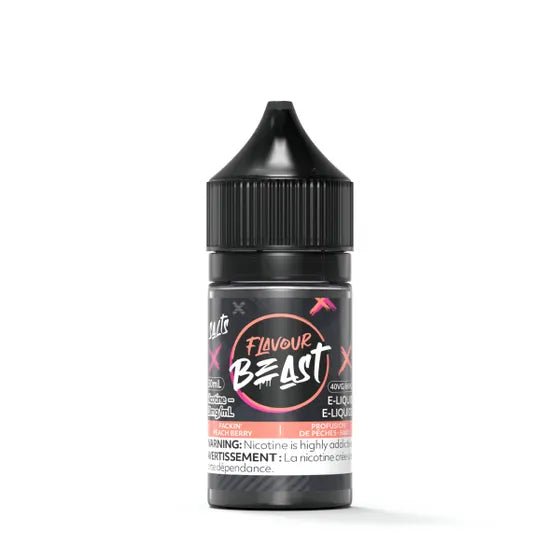 PACKIN PEACH BERRY BY FLAVOUR BEAST SALT