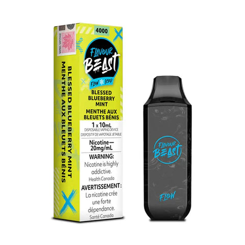 Flavour Beast Flow 4K Disposable - Blessed Blueberry Mint Iced