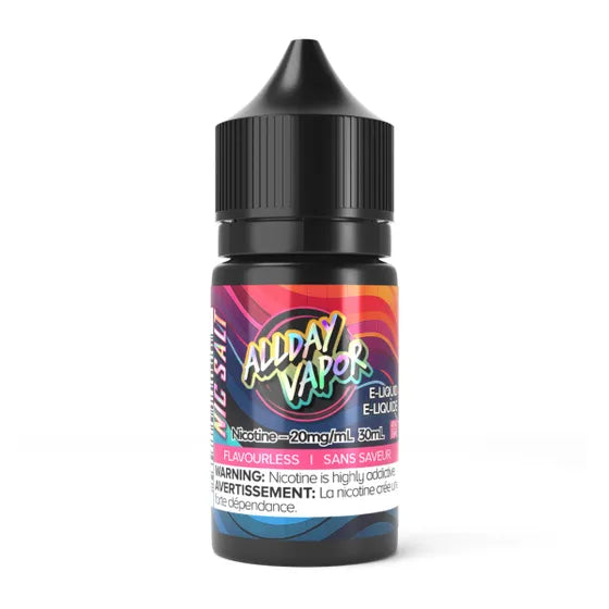 Flavourless By All Day Vapor Salt