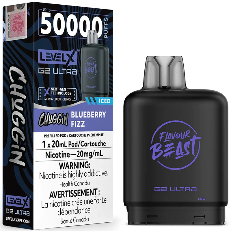 Level X Blueberry Fizz G2 Ultra Pod - Chuggin