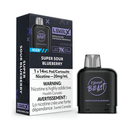 Flavour Beast Level X Pod - Glacé aux bleuets super acidulés
