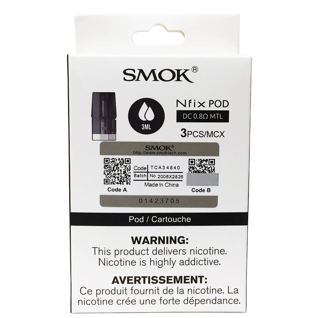 SMOK NFIX REPLACEMENT POD (3PK) True North Vapor SMOK NFIX REPLACEMENT POD (3PK) True North Vapor