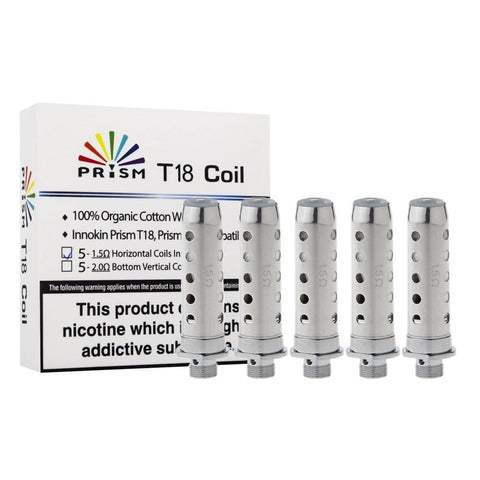 Innokin Prism T18 Replacement Coil 1.5 oHm 5/PK
