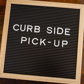 Curbside, Local Delivery and Online Orders