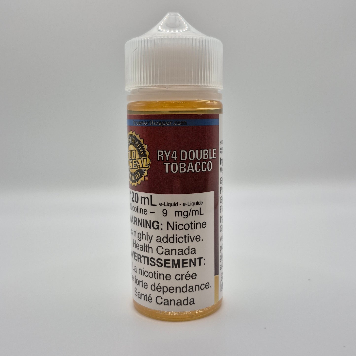 Gold Seal E-liquid - 120mL Freebase