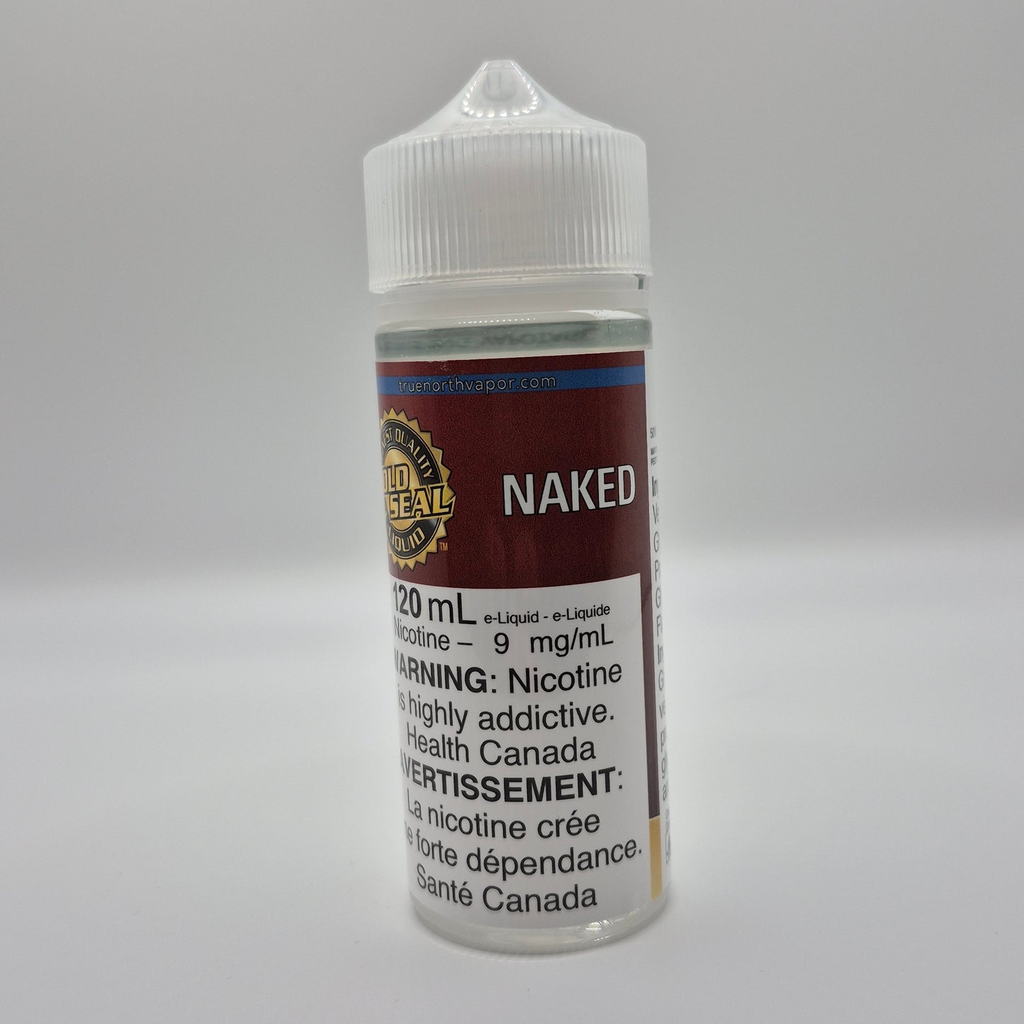 Gold Seal E-liquid - 120mL Freebase