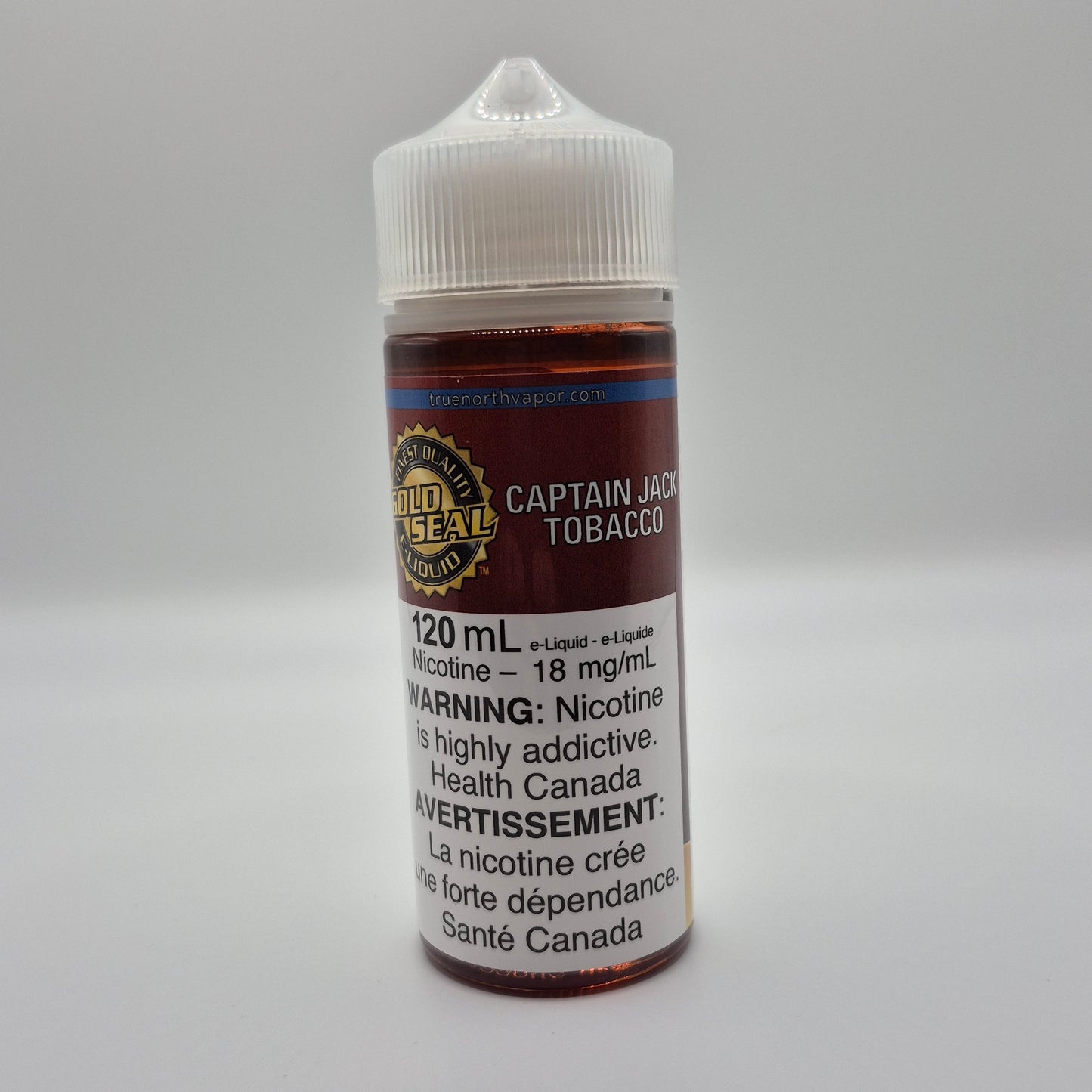 Gold Seal E-liquid - 120mL Freebase