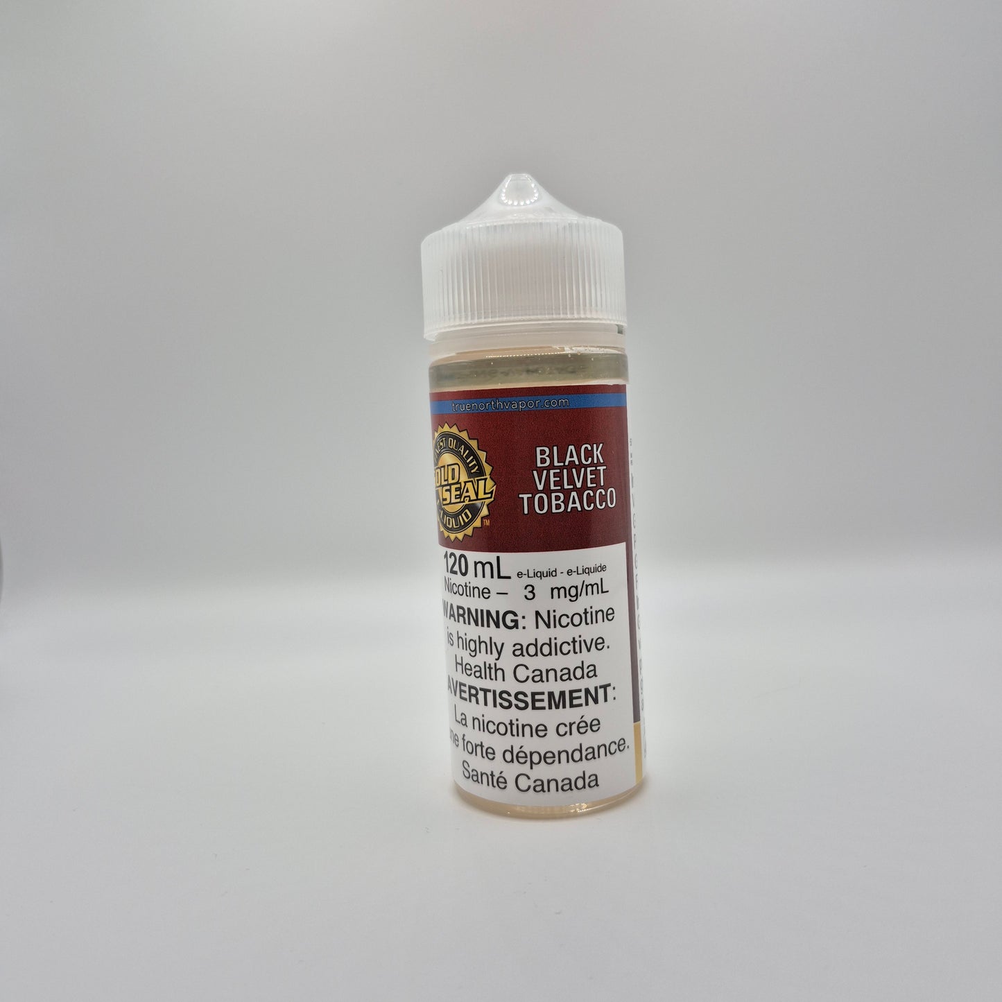 Gold Seal E-liquid - 120mL Freebase