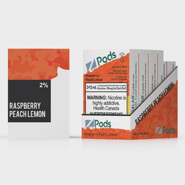 Pack de dosettes compatibles S - Framboise Pêche Citron 3/PK