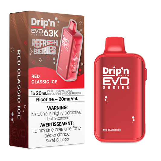 Drip'n by Envi EVO Series 63K Disposable - Red Classic Ice
