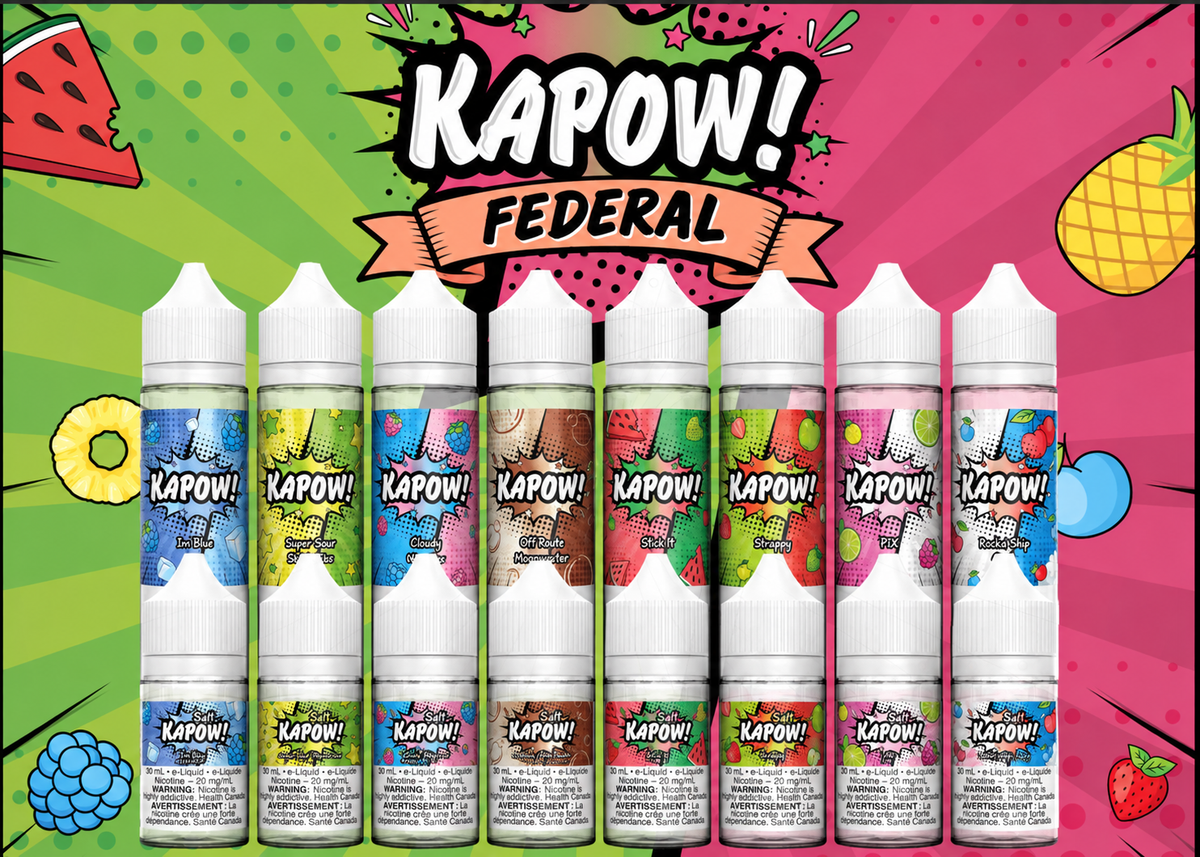 [FEDERAL EXCISE] KAPOW E-Liquid Salt 30mL