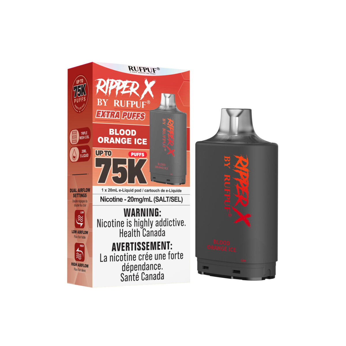 Pod Ripper X 25K/20K - Raisin glacé