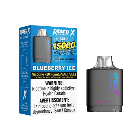 Ripper X 15K Pod - Blueberry Ice