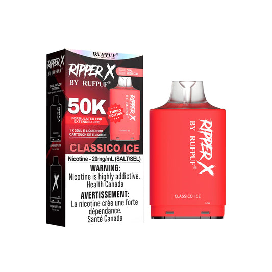 Ripper X 50K Pod - Classico Ice