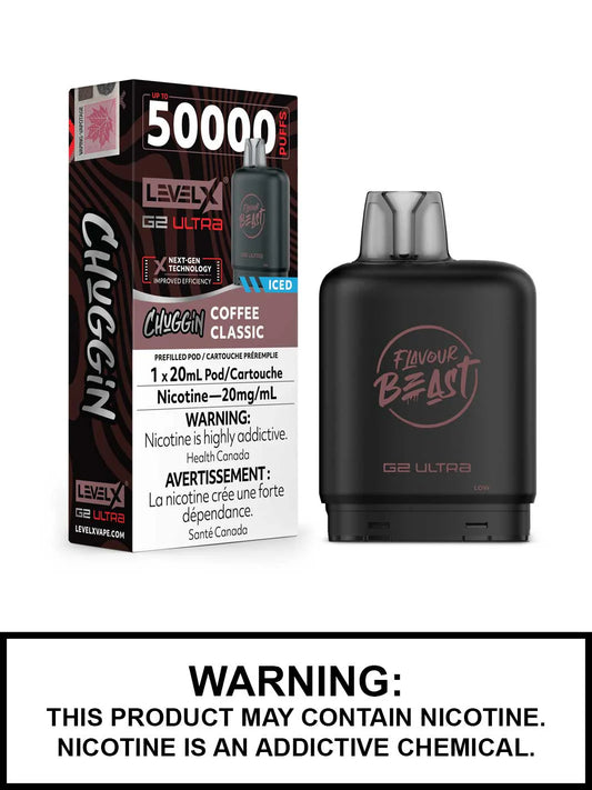 Flavour Beast Unleashed Level X G2 ULTRA Pod - Coffee Classic