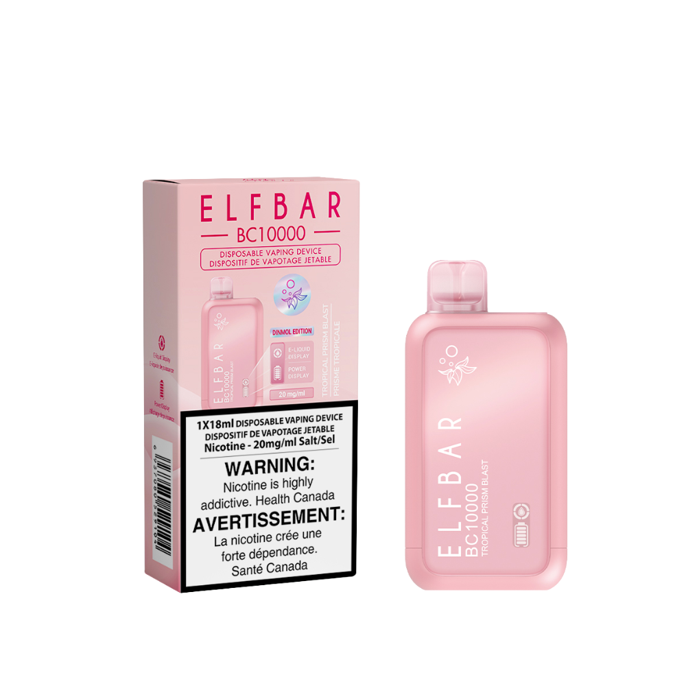 BARRE ELF BC10K JETABLE - Glace au raisin