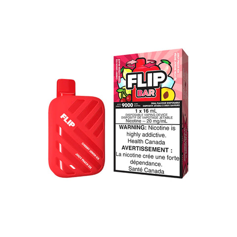 Flip Bar Disposable - Cherry Lemon Ice & Juicy Peach Ice