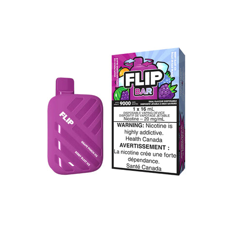 Flip Bar Disposable - Grape Punch Ice & Berry Blast Ice