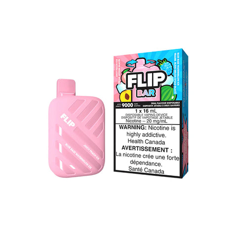 Flip Bar Disposable - Juicy Peach Ice & Blue Razz Watermelon Ice