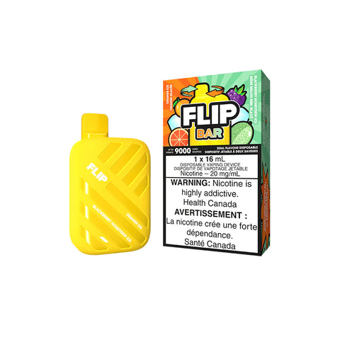 Flip Bar Disposable - Orange Ice & Blackberry Honeydew Ice