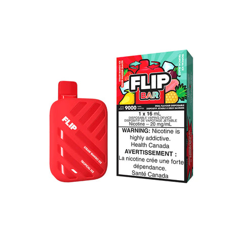 Flip Bar Disposable -Straw Mango Ice & Tropical Ice