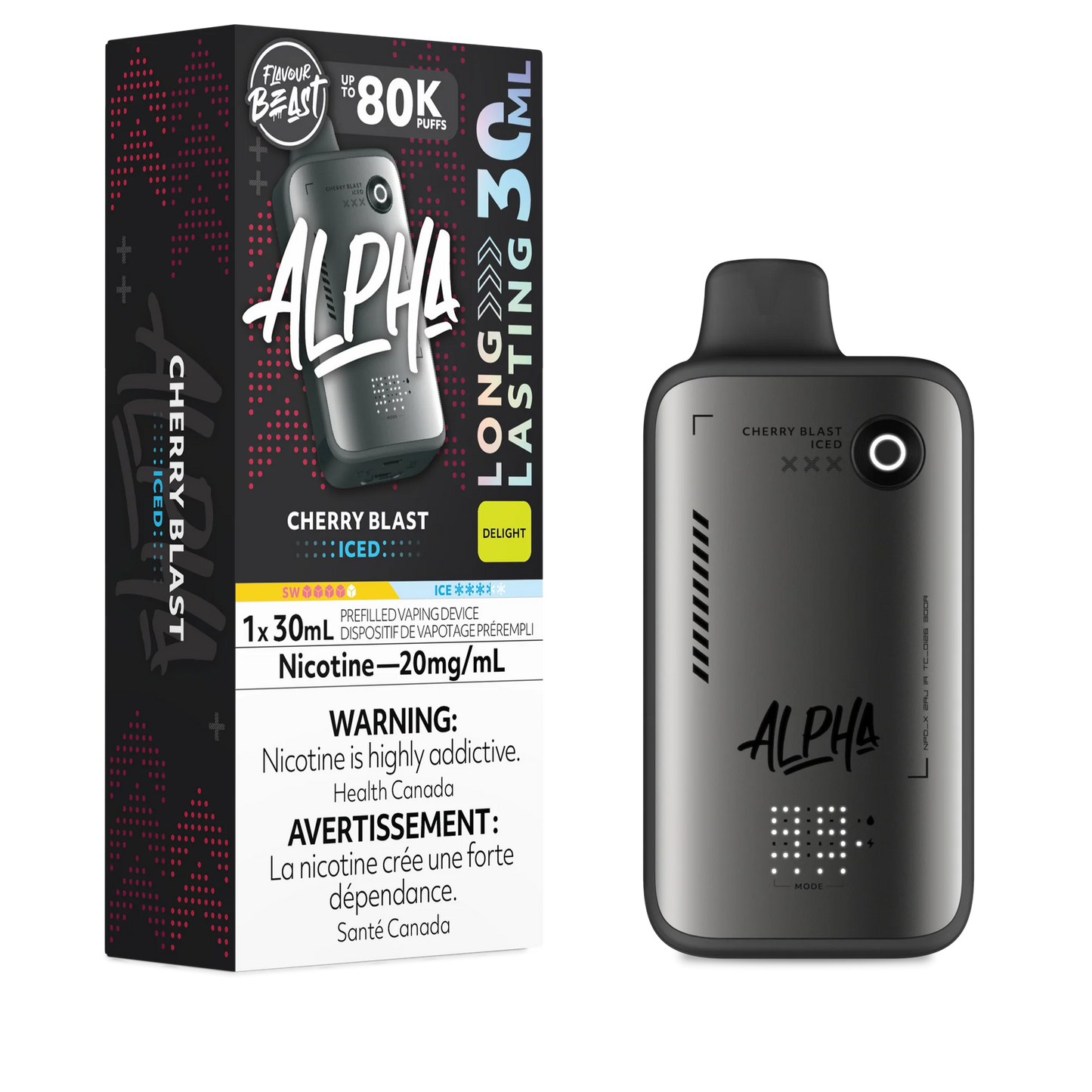 Flavour Beast Alpha 80K - Cherry Blast Iced