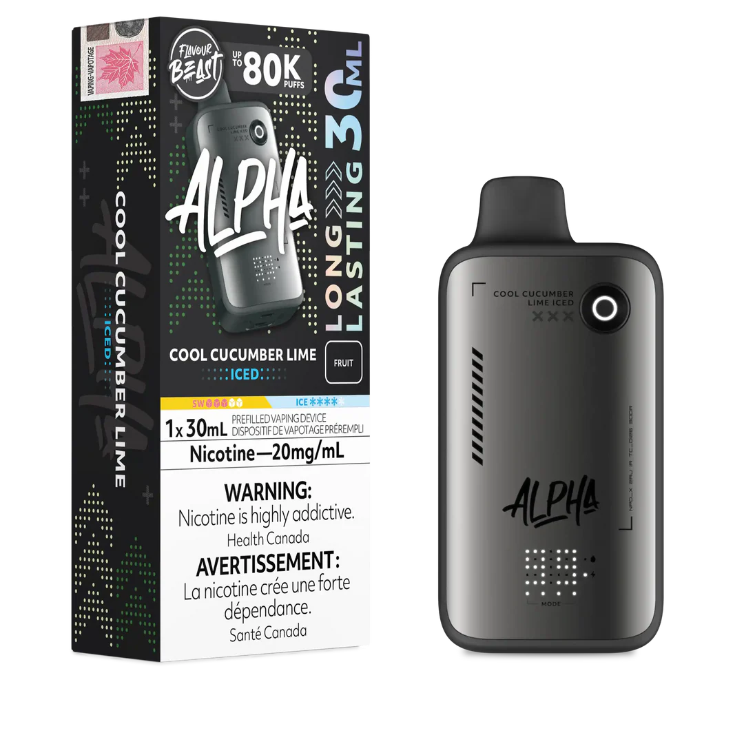 Flavour Beast Alpha 80K - Cool Cucumber Lime Iced