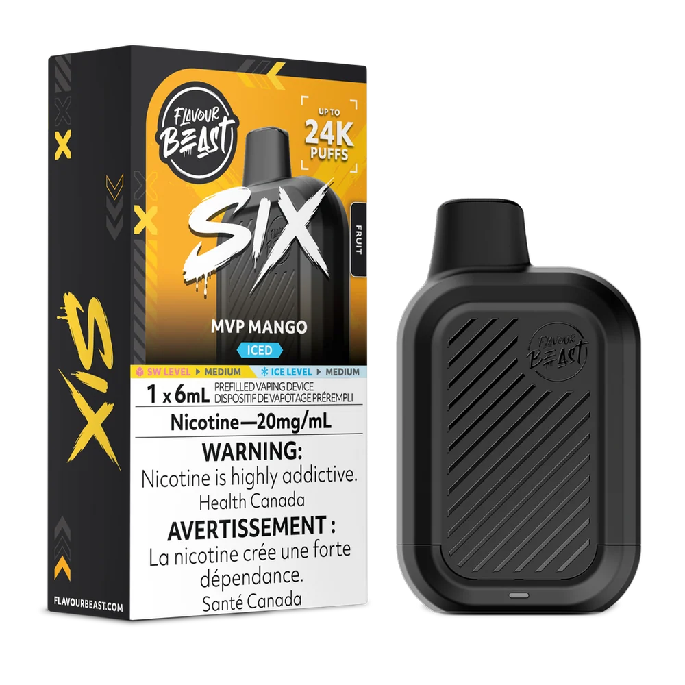 Flavour Beast SIX 24K Disposables