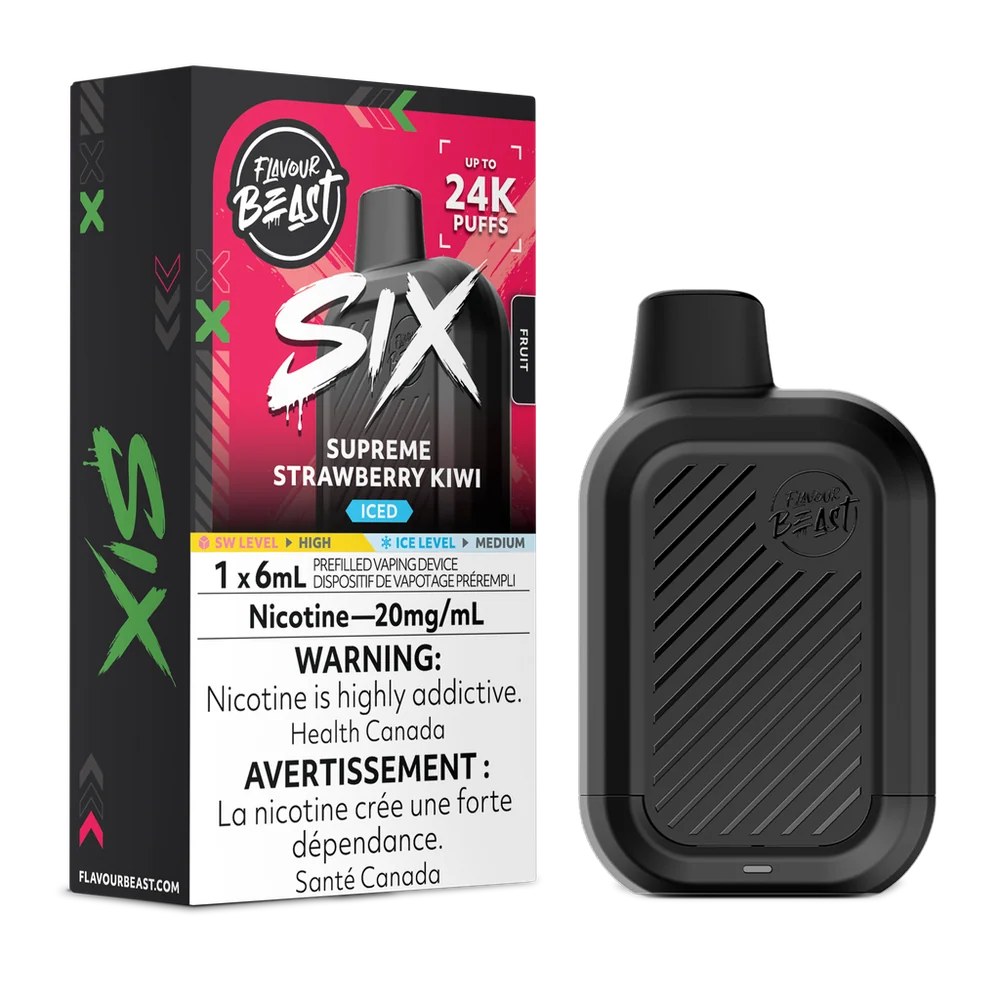 Flavour Beast SIX 24K Disposables