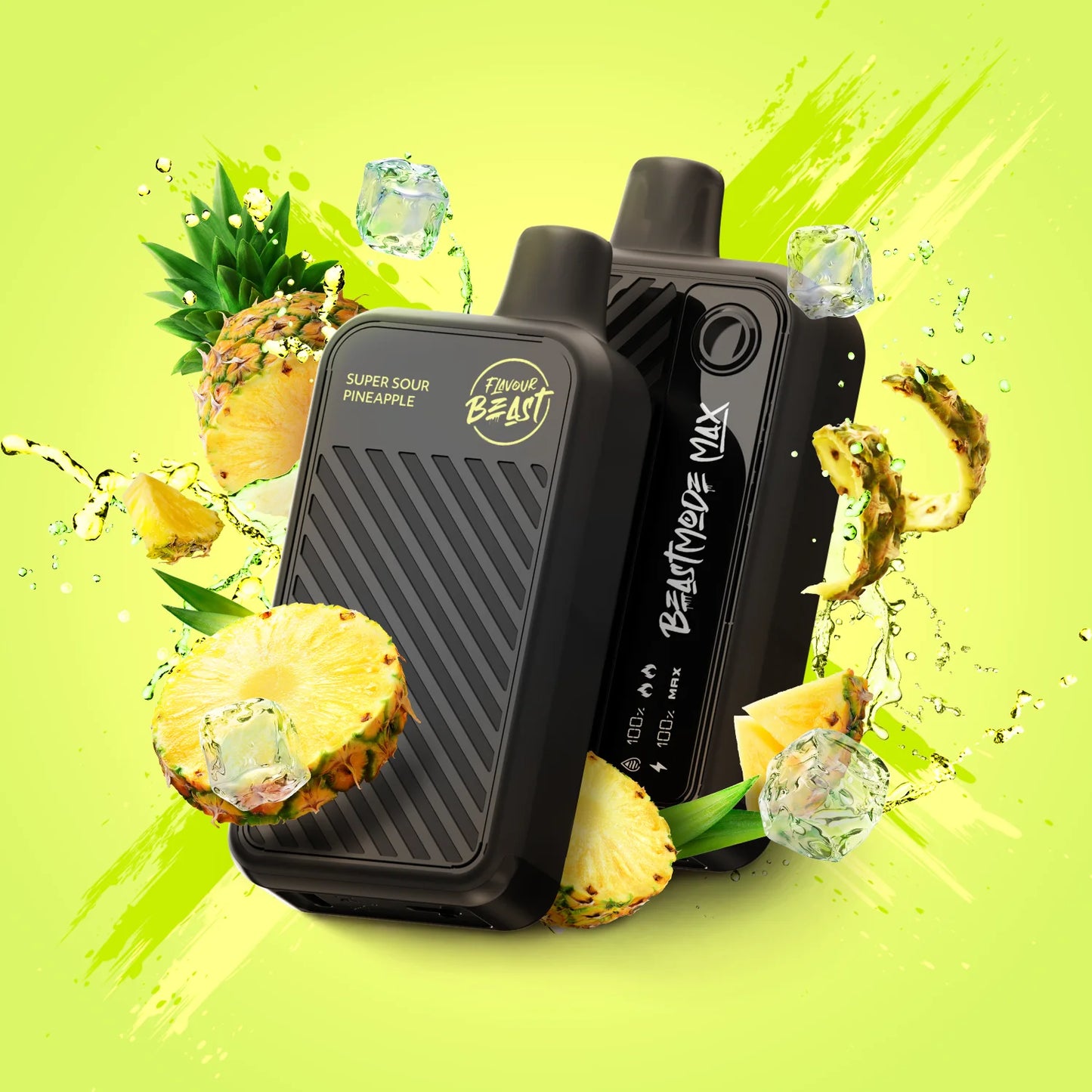 Flavour Beast 18K Beast Mode Max Jetable - Razz Iced bleu super acide