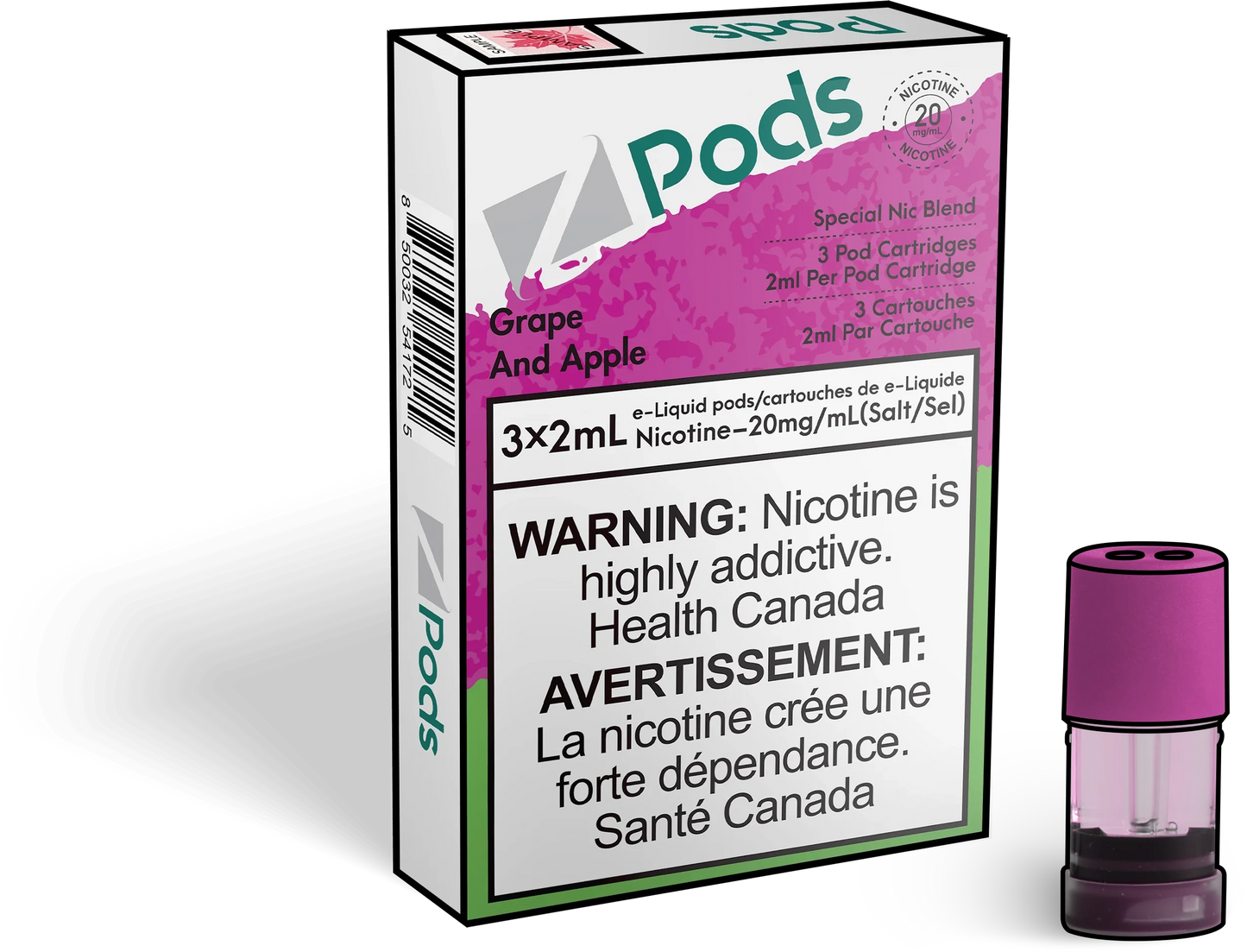 Grape And Apple - S Compatible Pods - Z pods