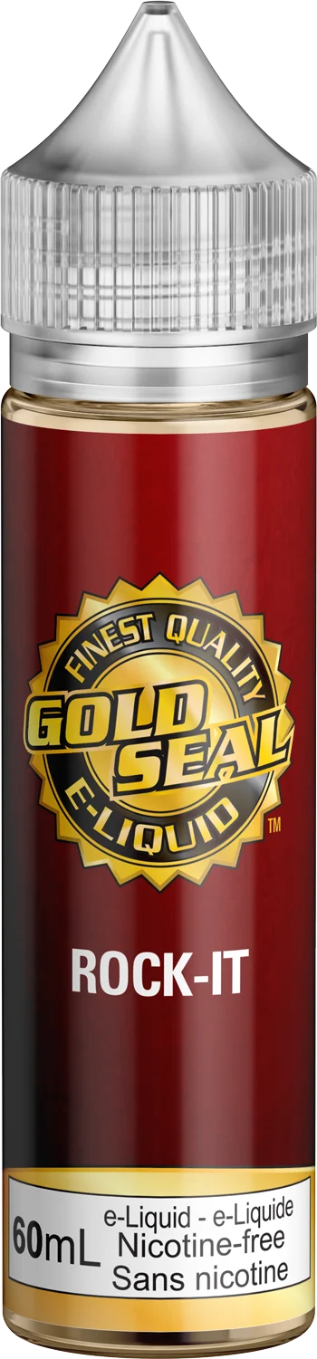 Gold Seal E-liquid - 60mL Freebase