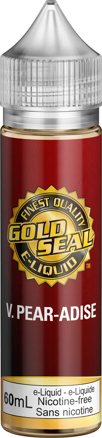 Gold Seal E-liquid - 60mL Freebase