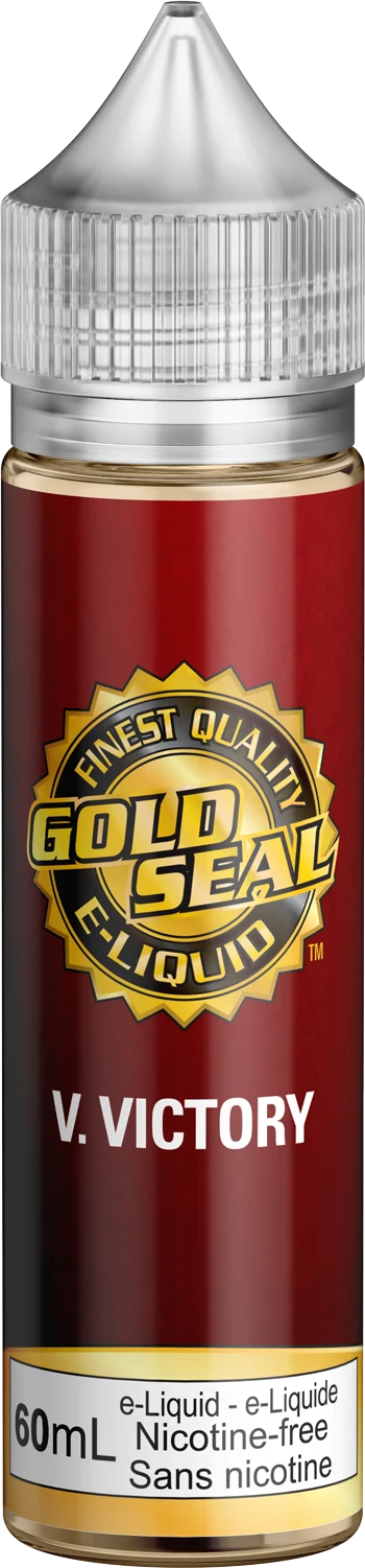Gold Seal E-liquid - 60mL Freebase