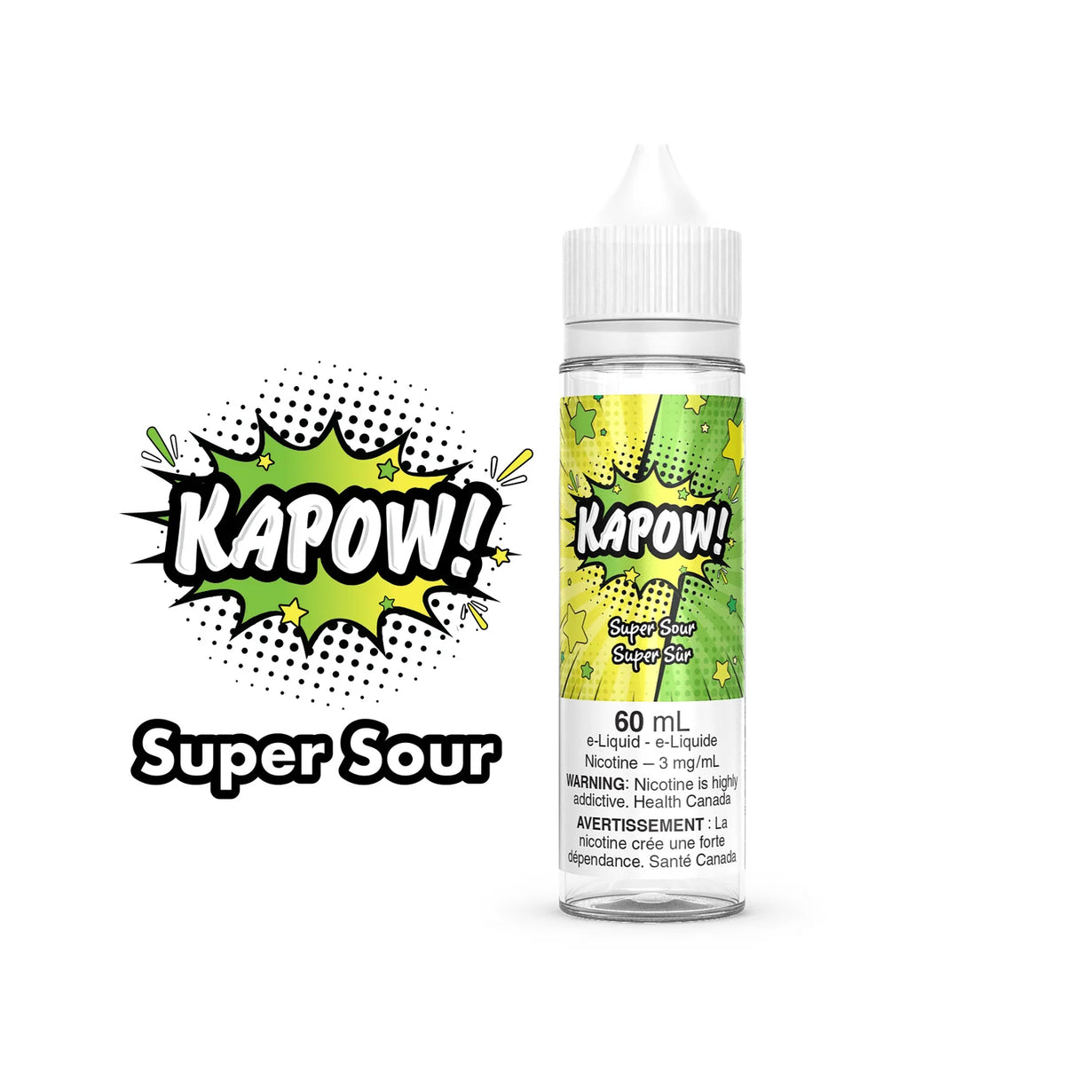 [FEDERAL EXCISE] KAPOW E-Liquid Freebase 60mL